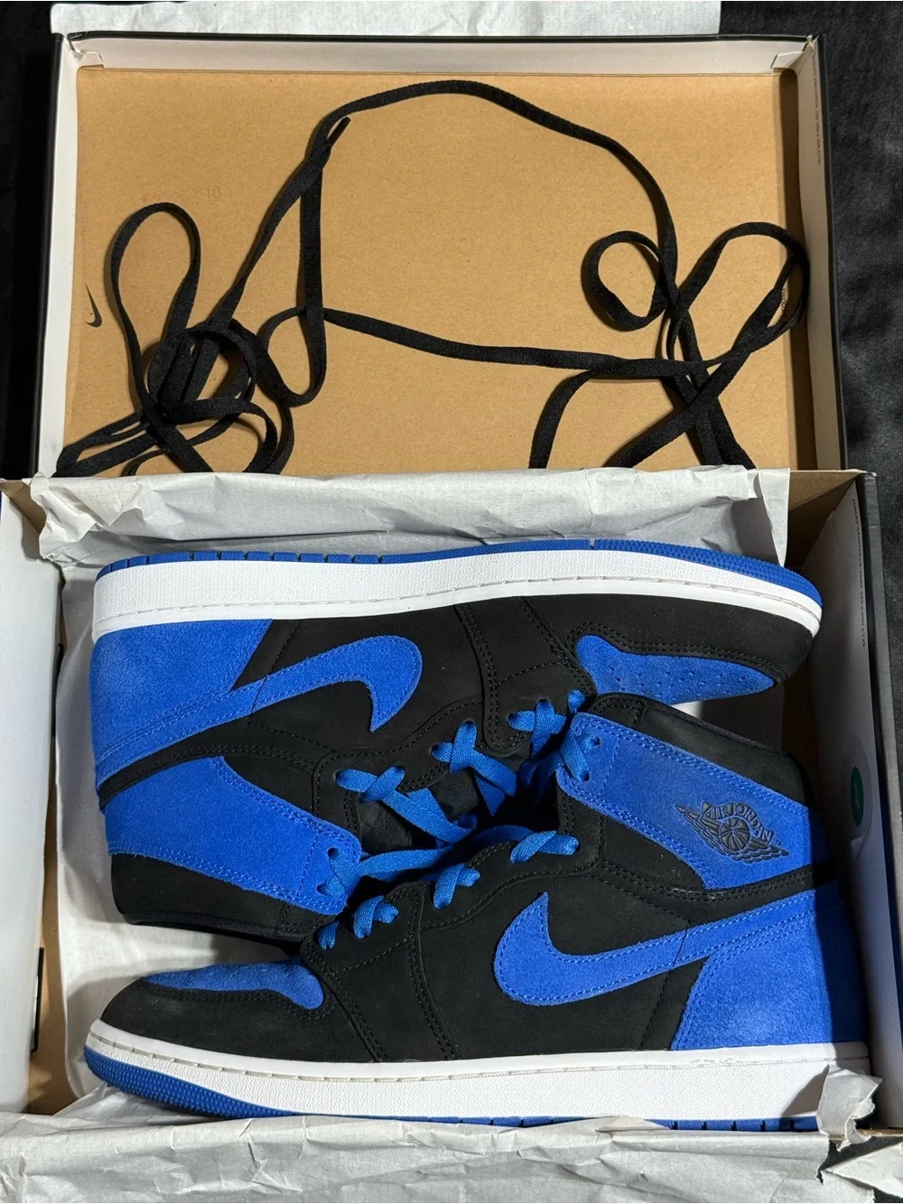 Men's Size 12 - Jordan 1 Retro High OG Royal Reimagined